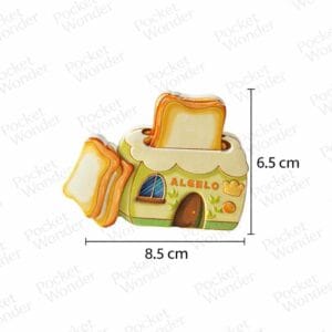 Bread House Fridge Magnet