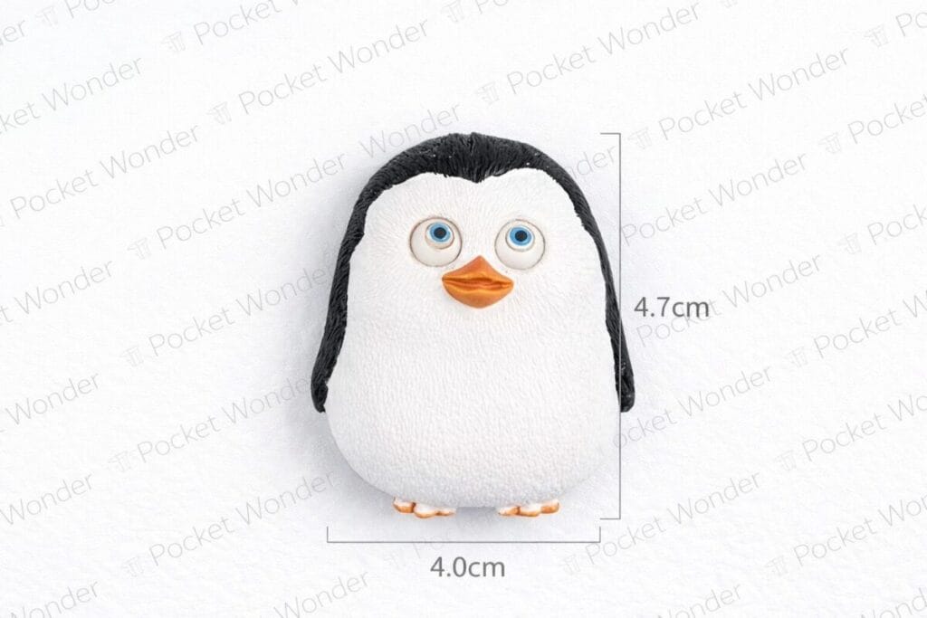 Cartoon Penguin Fridge Magnet