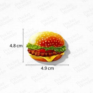 Cheeseburger Fridge Magnet