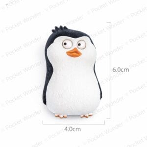 Curious Penguin Fridge Magnet