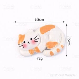 Cute cat fridge magnet