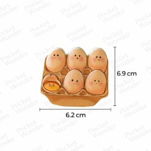 Cute Egg Tray Fridge Magnet