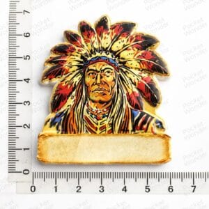 Native American Chief Fridge Magnet