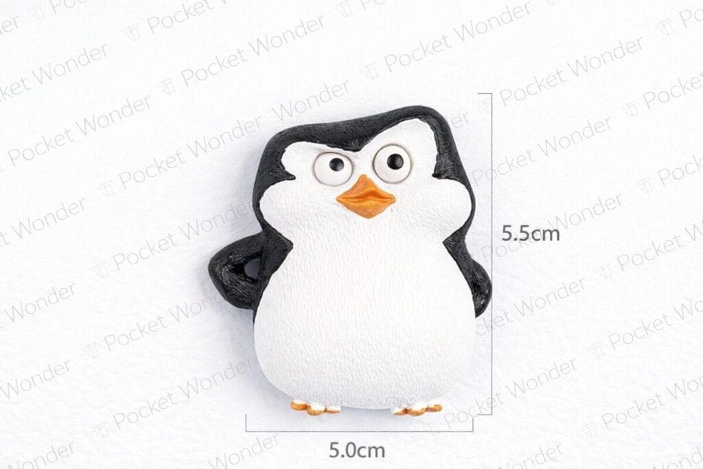 Sassy Penguin Fridge Magnet