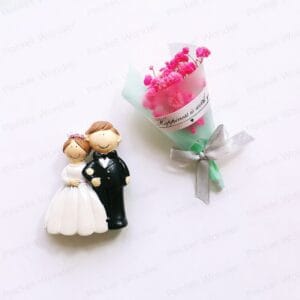 Wedding Couple Fridge Magnet – Sweet Romantic Style