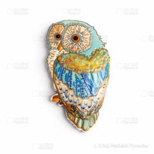 Owl fridge magnet