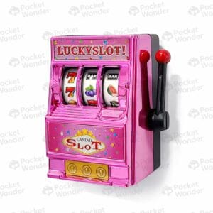 Pink Slot Machine Fridge Magnet