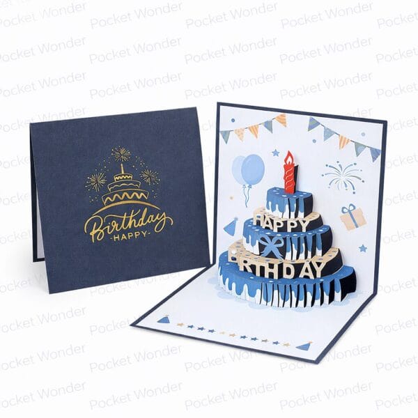 3D Birthday Pop Up Greeting Card