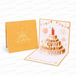 3D Birthday Pop Up Greeting Card