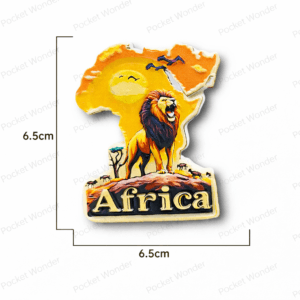 Africa Lion Fridge Magnet