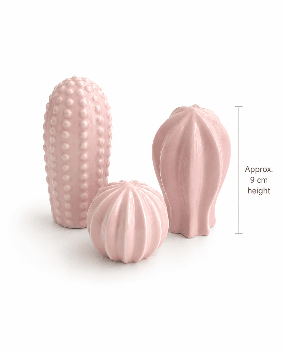 Pink Cactus Ornament Set Pink Cactus Ornament Set
