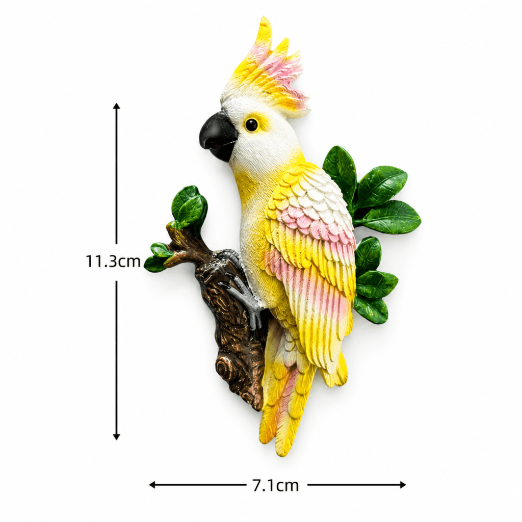 Yellow Cockatoo Fridge Magnet