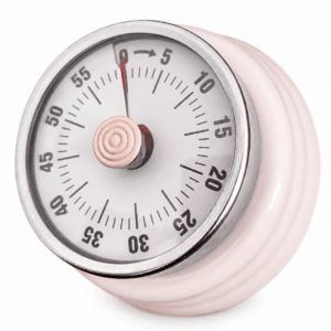 Pink Timer Fridge Magnet